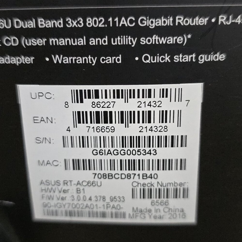 ASUS RT-AC66U Dual Band Gigabit Router Wireless AC1750 - Picture 13 of 14